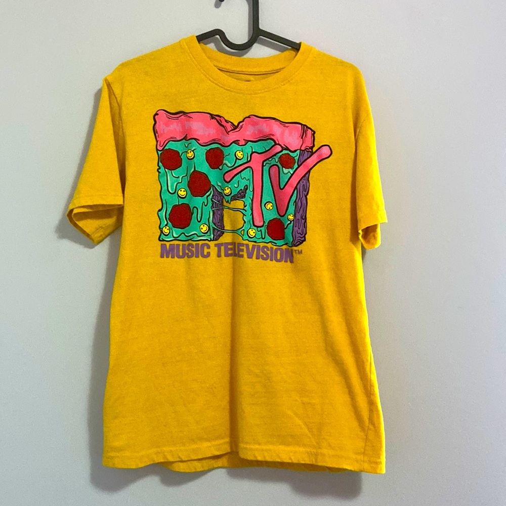 Mtv pizza shirt medium